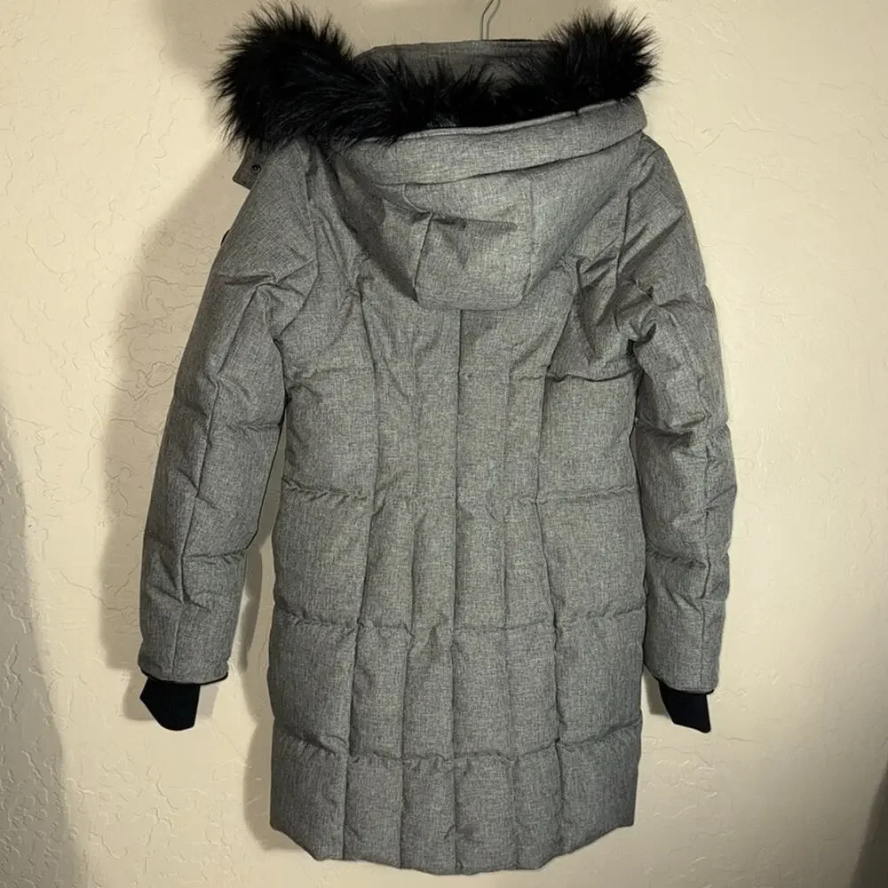 Noize Meg Heavyweight Parka grey size small NWOT